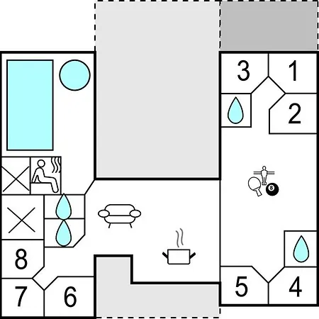 Tolles Haus In Sydals Mit Sauna Sarup
